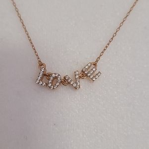 Rose gold over 925 CZ